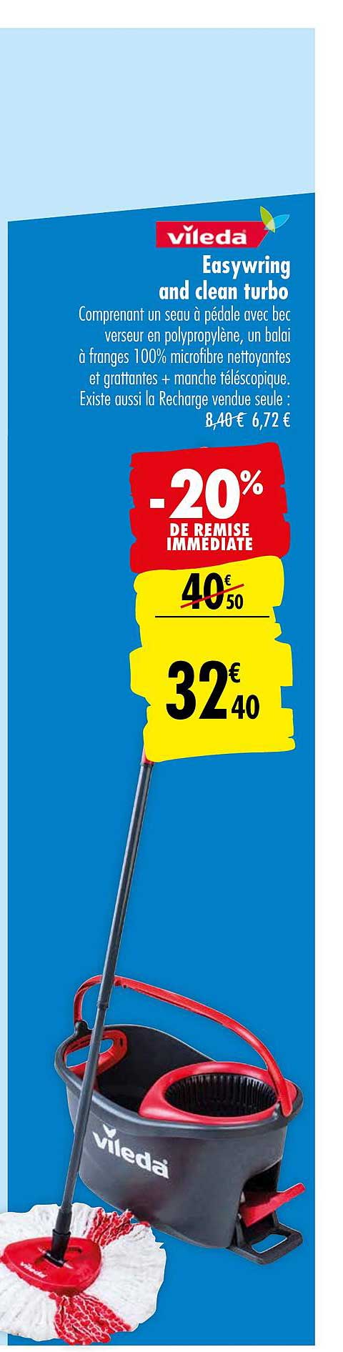 easywring and clean turbo vileda