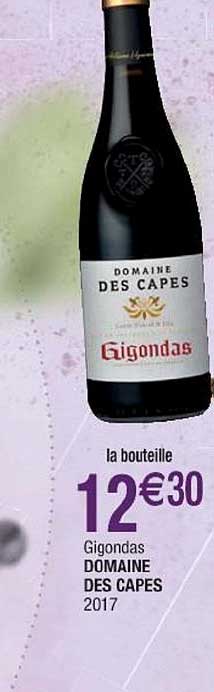 gigondas domaine des capes