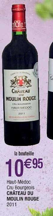 Haut Médoc Cru Bourgeois Château Du Moulin Rouge