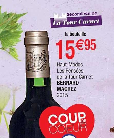 haut médoc les pensées de la tour carnet bernard magrez