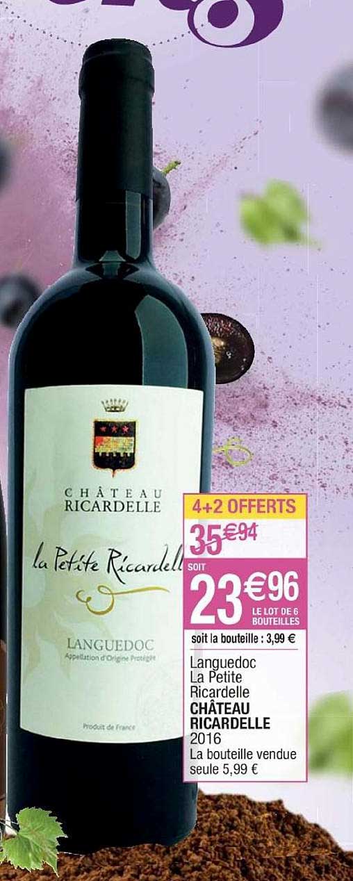 languedoc la petite ricardelle château ricardelle