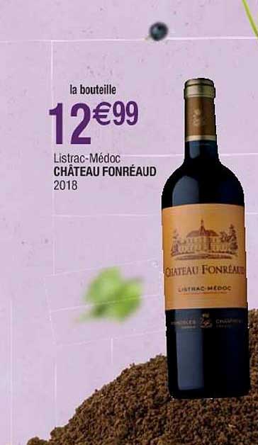 listrac médoc château fonréaud