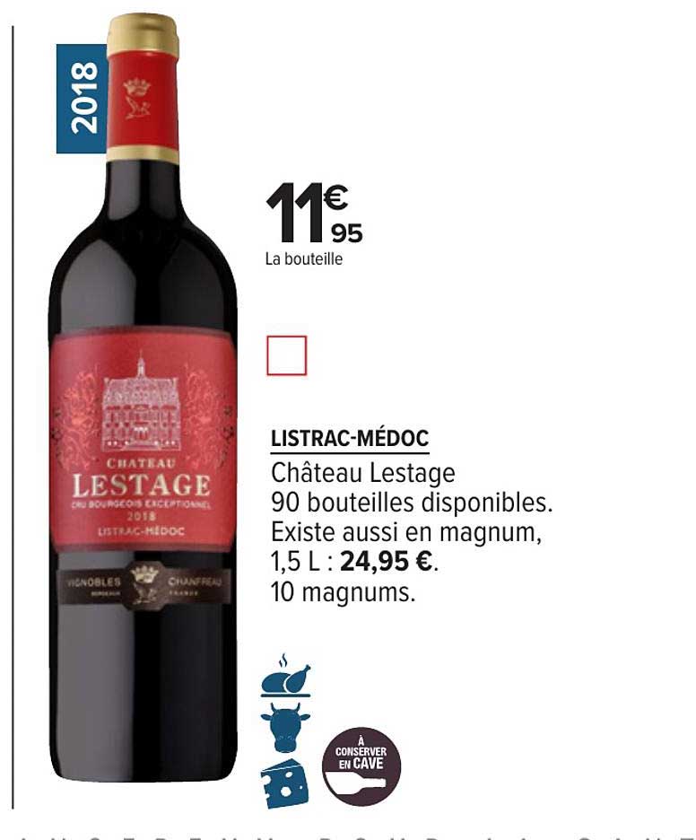 listrac médoc château lestage