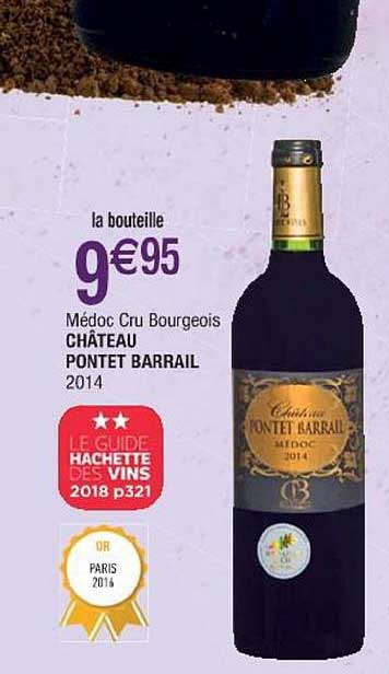 médoc cru bourgeois château pontet barrail