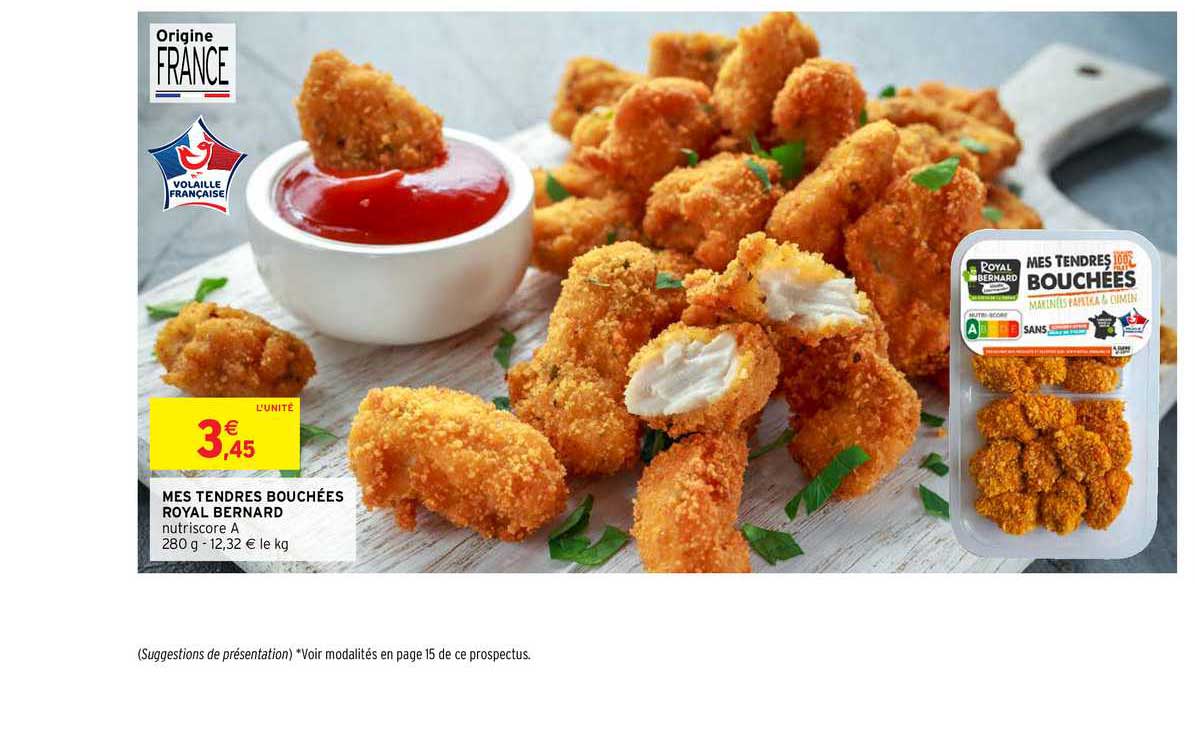 mes tendres bouchées royal bernard