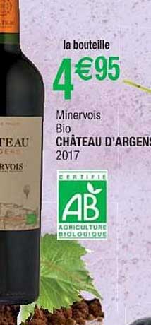minervois bio château d'argens