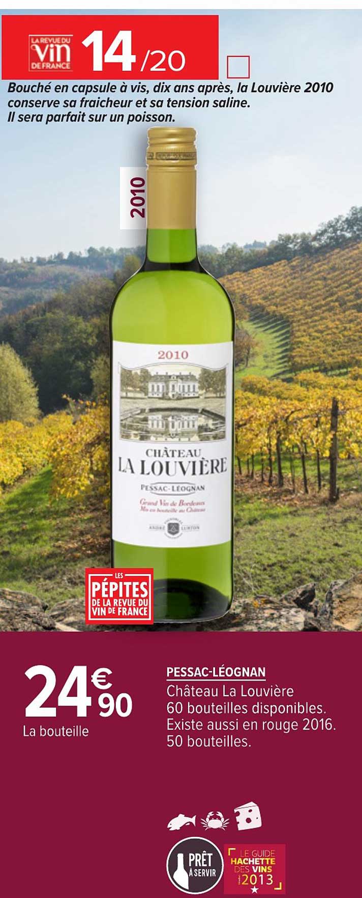 pessac léognan château la louvière