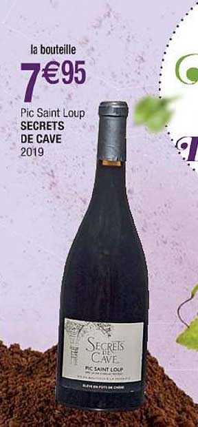 pic saint loup secrets de cave