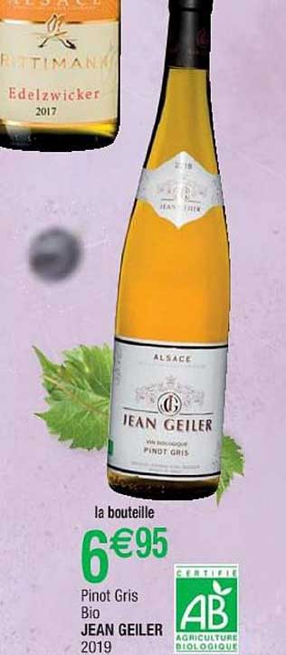 Pinot Gris Bio Jean Geiler