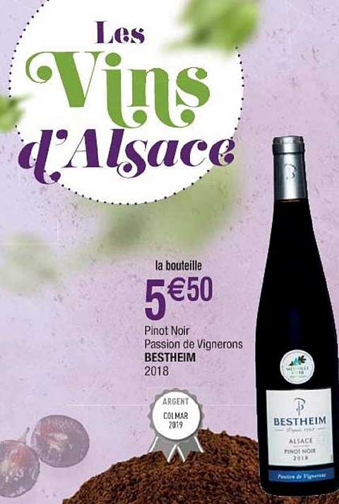 pinot noir passion de vignerons bestheim