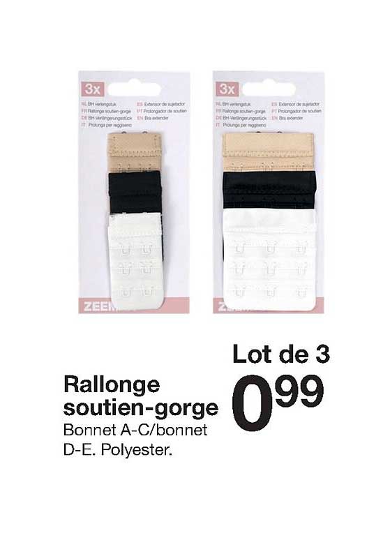 rallonge soutien gorge