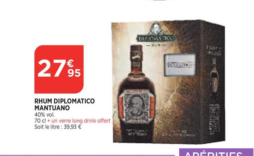 Rhum Diplomatico Mantuano