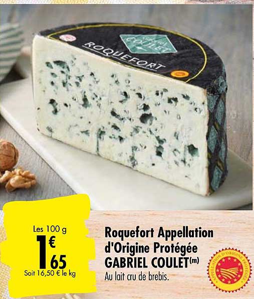 roquefort appellation d'origine protégée gabriel coulet