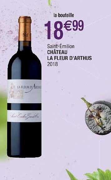 saint émilion château la fleur d'arthus