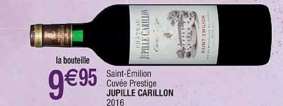 saint émilion cuvée prestige jupille carillon