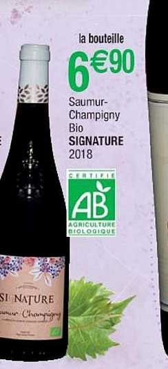 saumur champigny bio signature