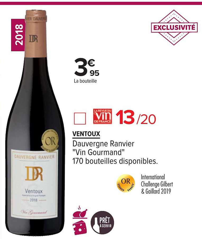 ventoux dauvergne ranvier vin gourmand