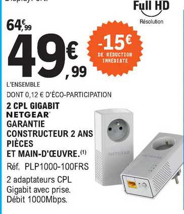 2 cpl gigabit netgear