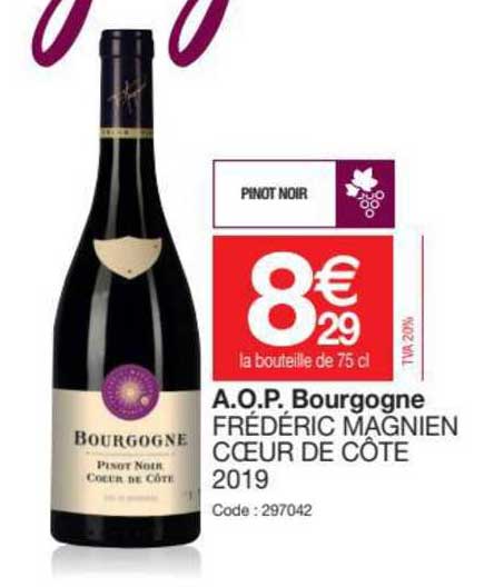 a.o.p. bourgogne frédéric magien cœur de côte