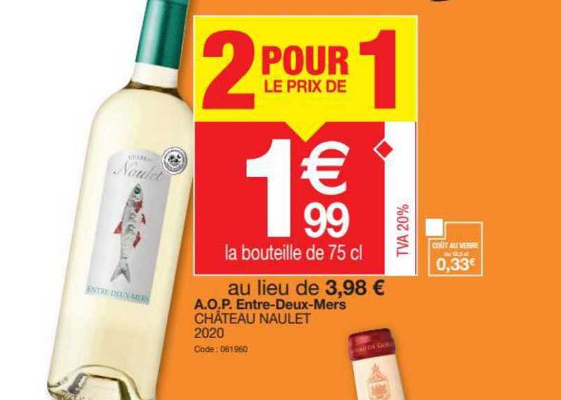 a.o.p. entre-deux-mers château naulet 2020