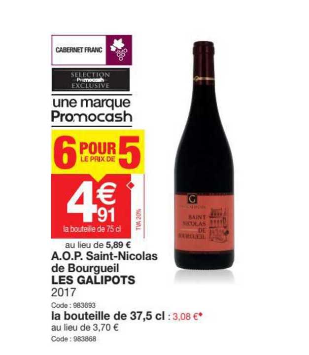 a.o.p. saint-nicolas de bourgueil les galipots