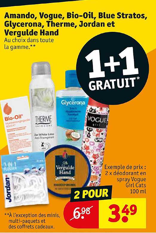 amando, vogue, bio-oil, blue stratos, glycerona, therme, jordan et vergulde hand