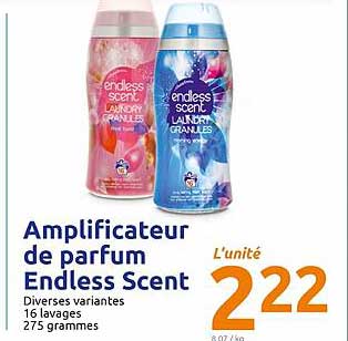 amplificateur de parfum endless scent