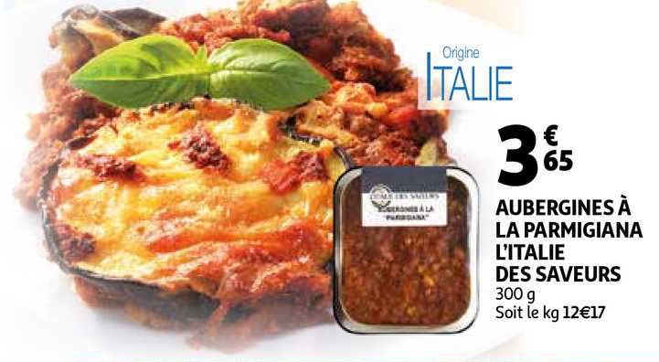 aubergines à la parmigiano l'italie des saveurs