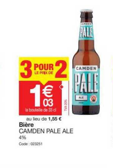 bière camden pale ale
