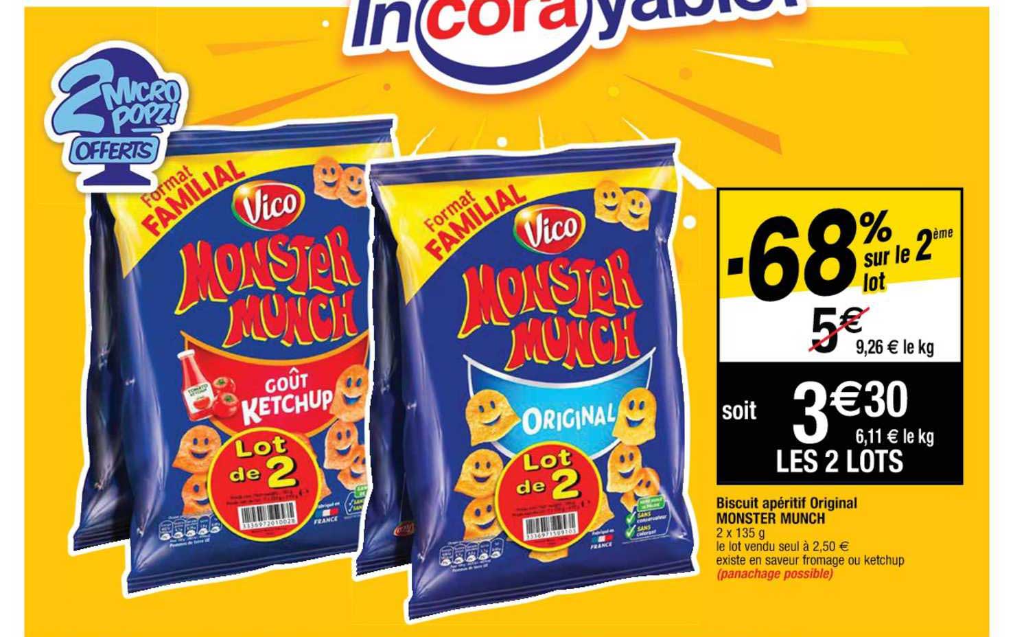 Biscuit Apéritif Original Monster Much