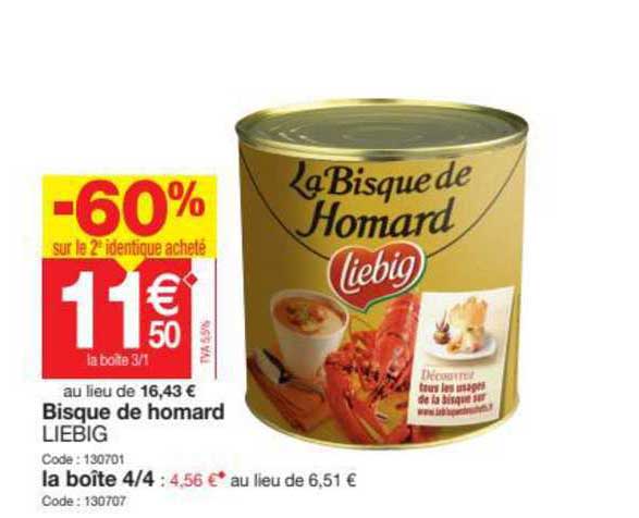 bisque de homard liebig