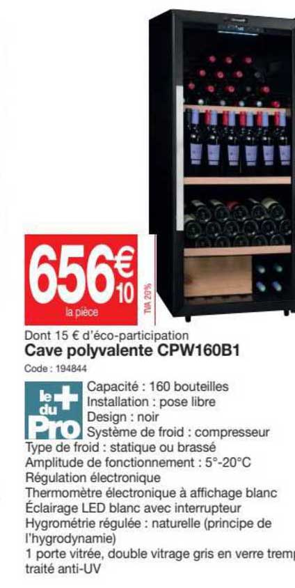 Cave Polyvalente Cpw160b1