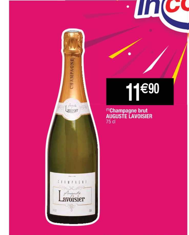 champagne brut auguste lavoisier
