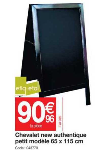 chevalet new authentique petit modèle 65 x 115 cm