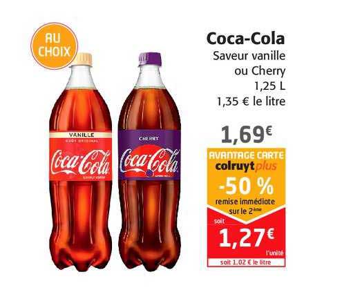 Coca-cola Saveur Vanille Ou Cherry