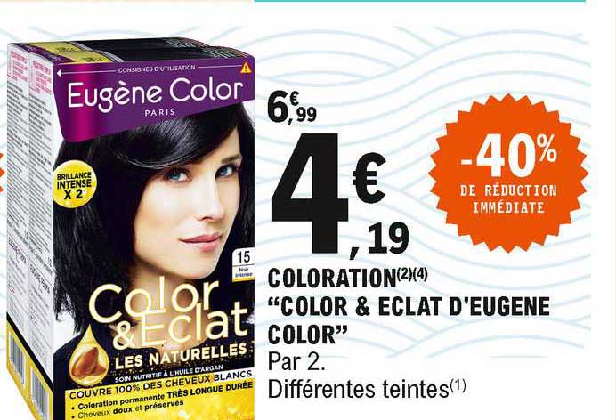 coloration "color & éclat d'eugène color"