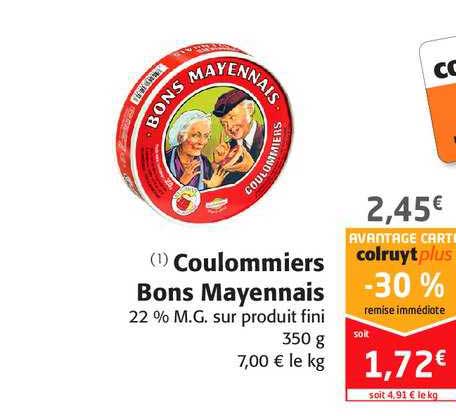 coulommiers bons mayennais