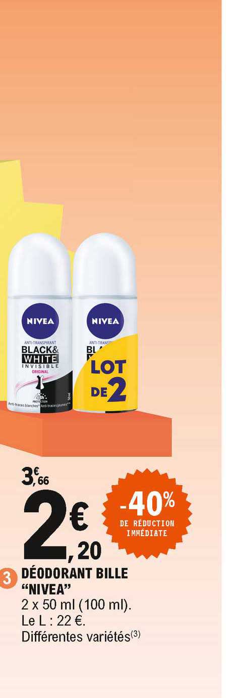 Déodorant Bille "nivea"