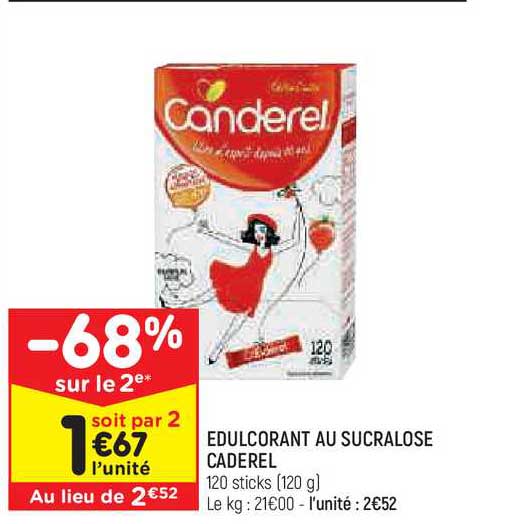 Edulcorant Au Sucralose Caderel