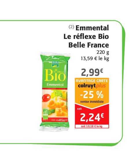 emmental le réflexe bio belle france