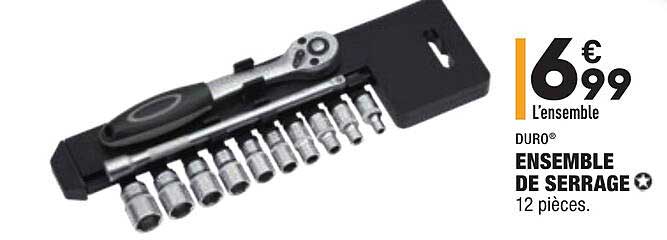ensemble de serrage duro