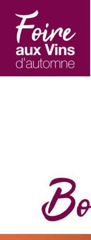 foire aux vins d'automne