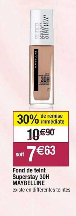 Fond De Teint Superstay 30h Maybelline