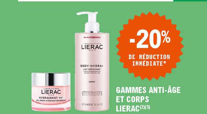 Gammes Anti-âge Et Corps Lierac