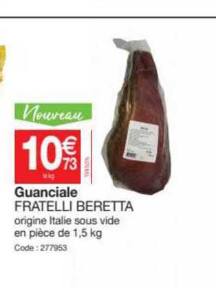 Guanciale Fratelli Beretta