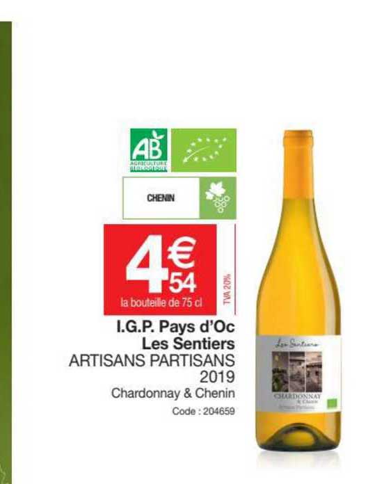 i.g.p. pays d'oc les sentiers artisans partisans 2019