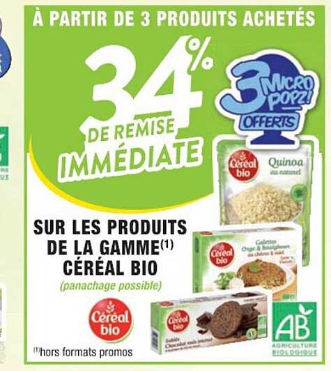 La Gamme Céréal Bio