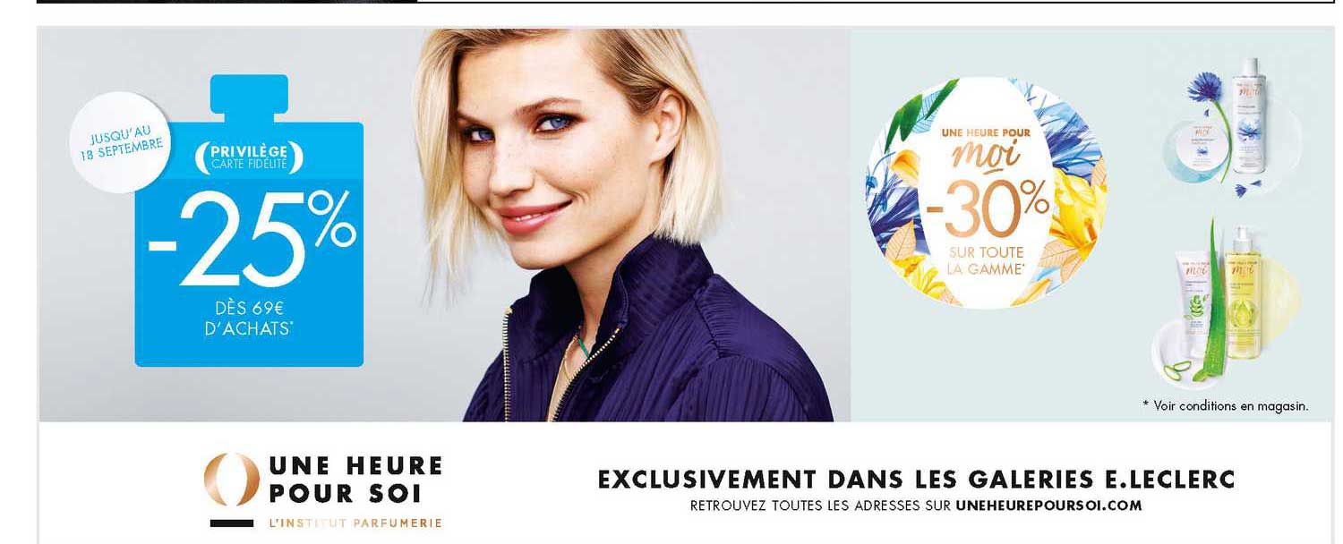 la gamme une heure pour soi