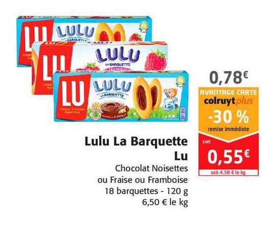 Lulu La Barquette Lu