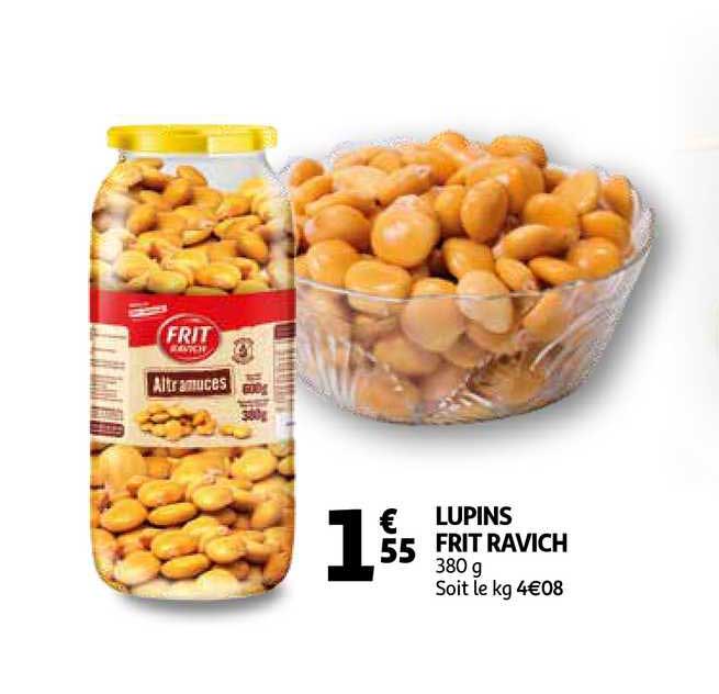 lupins frit ravich